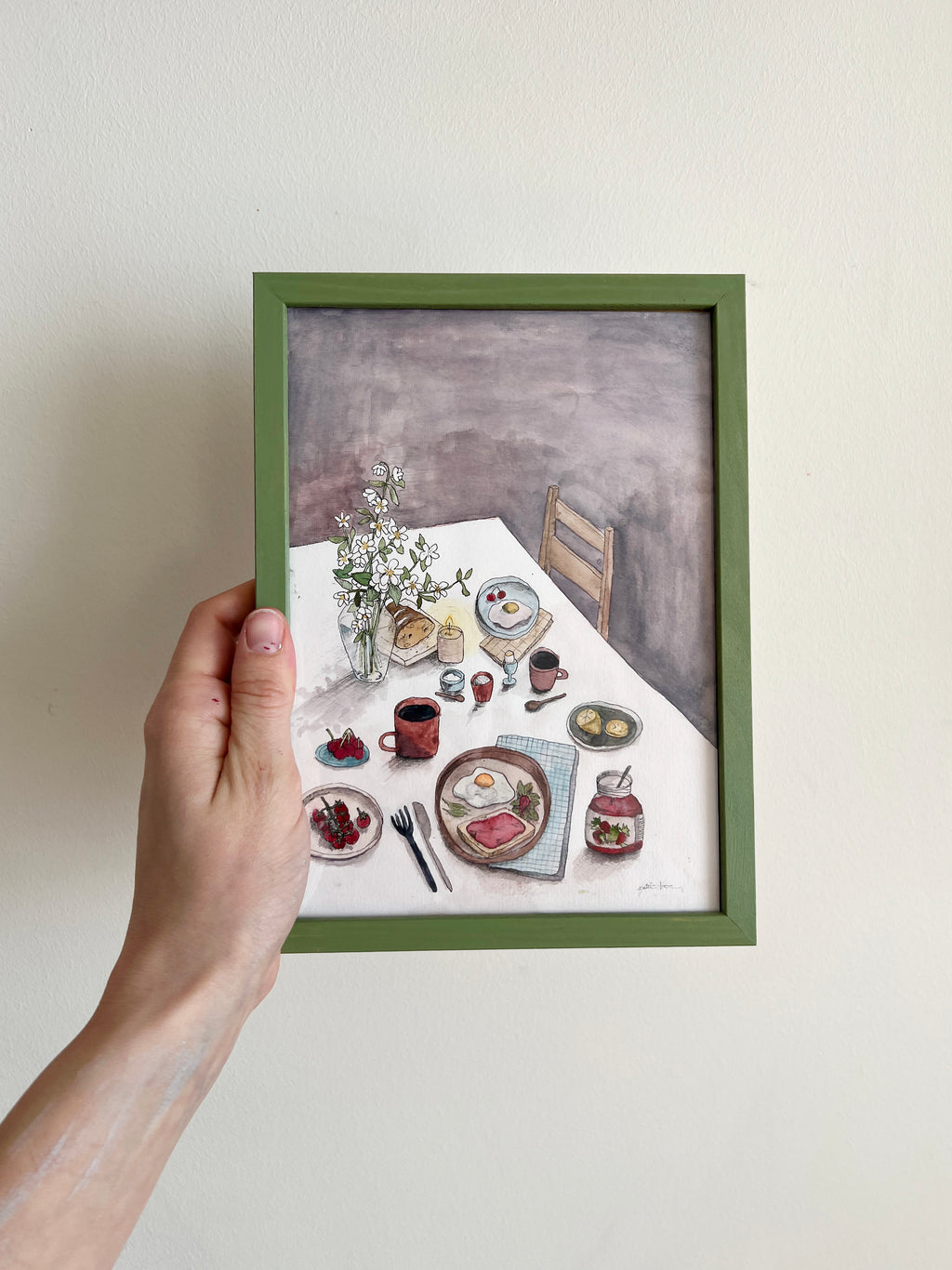 Originalt værk — Søndag Morgen