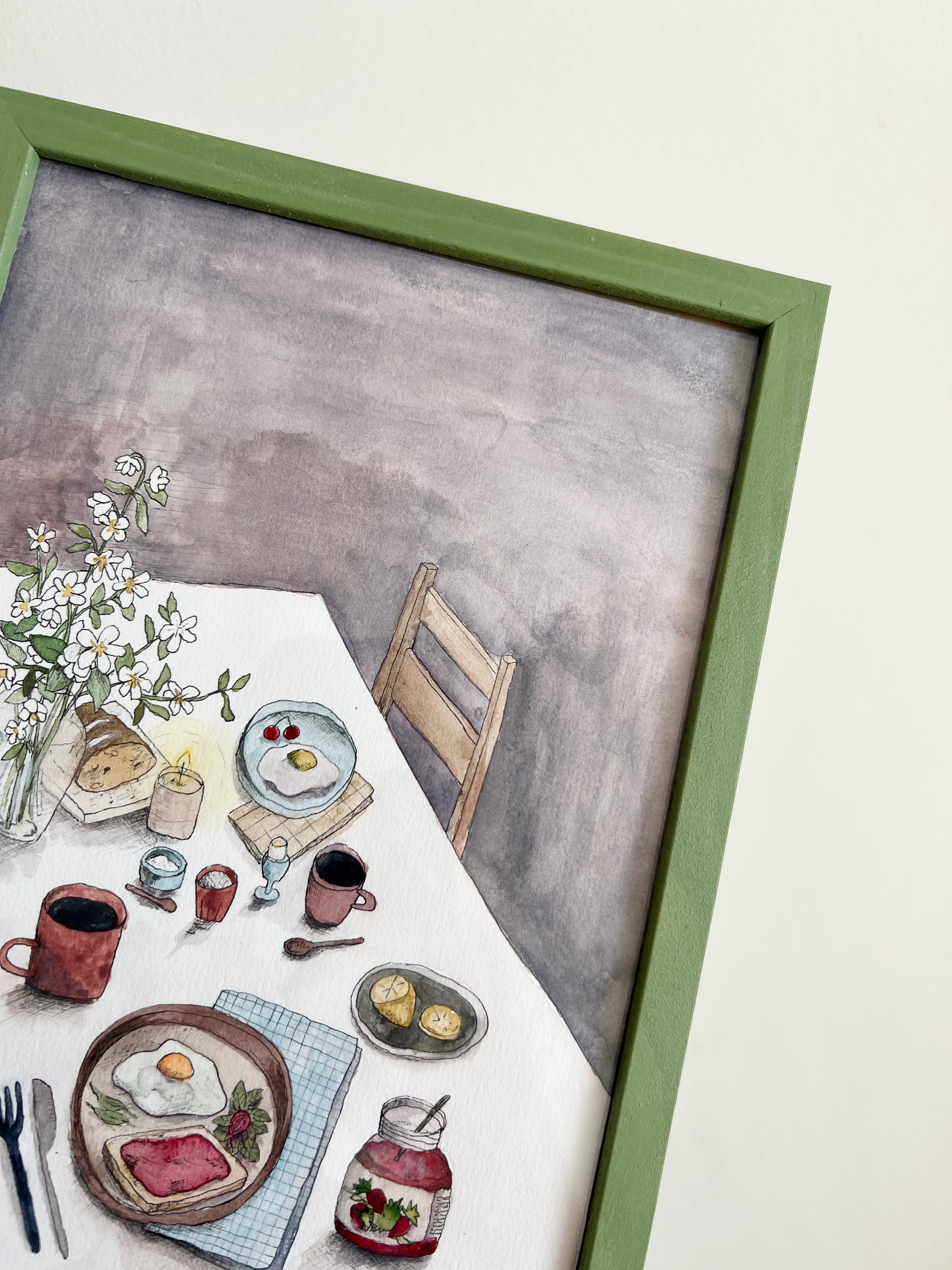 Originalt værk — Søndag Morgen