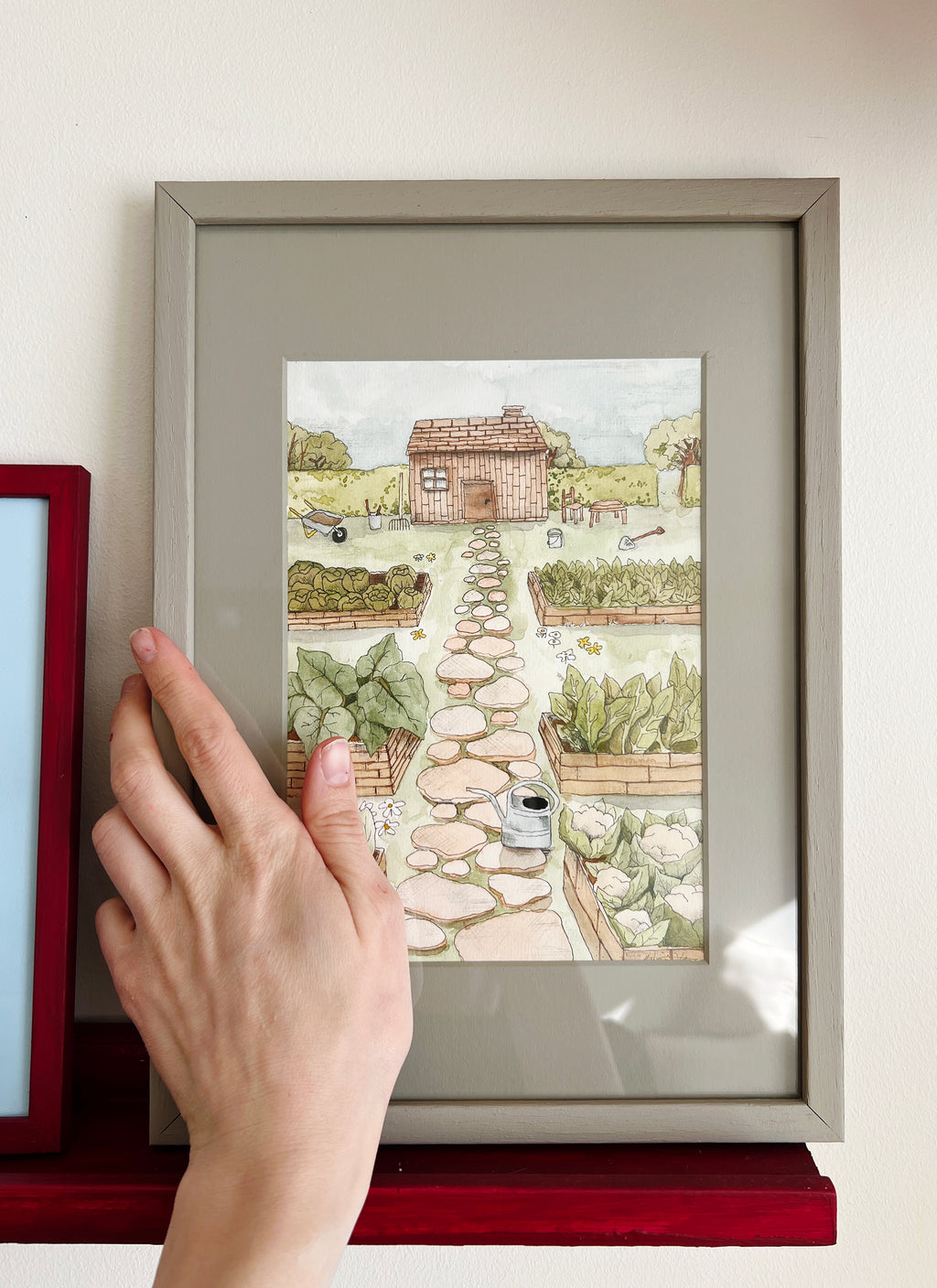 Originalt værk — Køkkenhaven